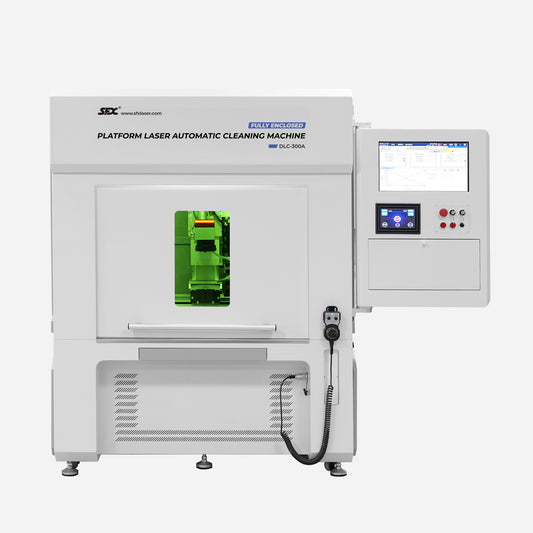 5 Axis Robot Automatic Fiber Laser Cleaning Machine 300/500W Single/Multi mode 300*300mm Automatic fiber laser cleaner for Industrial Use Fiber Laser Metal Rust Removal Cleaning Machine