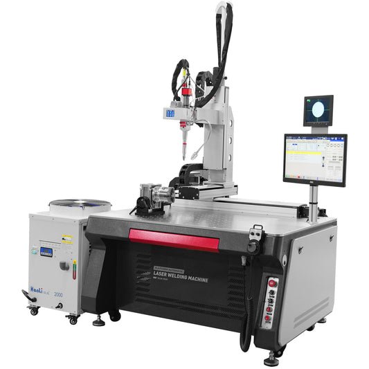 7 Axis Platform Automatic Laser Welding Machine Fiber Laser Welder 1000/1500/2000/3000W Spot Size 0-5mm Laser Welding Machine for Metal Used in Aerospace Equipment