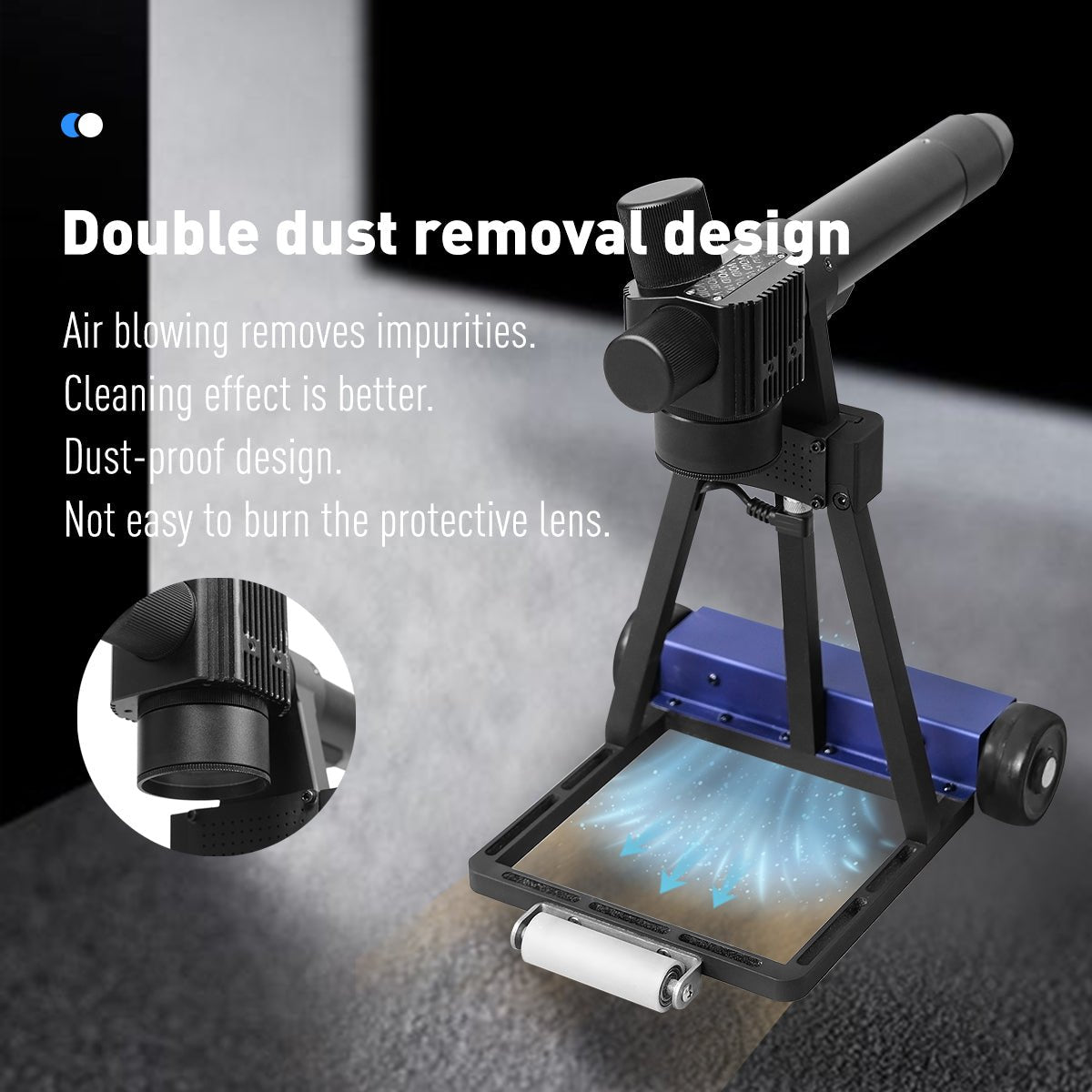 200W Backpack Laser Cleaning Machine with Self - Propelled Laser Rust Remover Uniform Cleaning Suitable for Paint/Oil Removal - SFX SolutionBackpack Laser Cleaning Machine