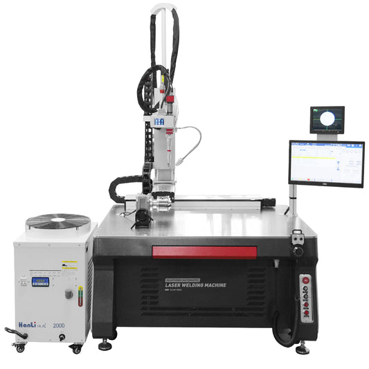 Fiber Laser Welder 5 Axis Platform Automatic Laser Welding Machine 1000/1500/2000/3000W Spot Size 0-5mm Laser Welding Machine for Metal Used In Aerospace Equipment