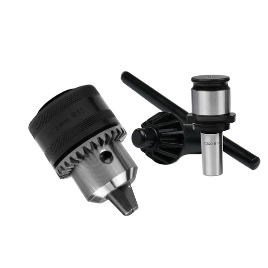 B18-TC820 Drill Chuck Adapter and Connecting Rod Holding Shank Diameter 31mm With Chuck Key for Electric Tapping Machine M24HR/M30R/M36R