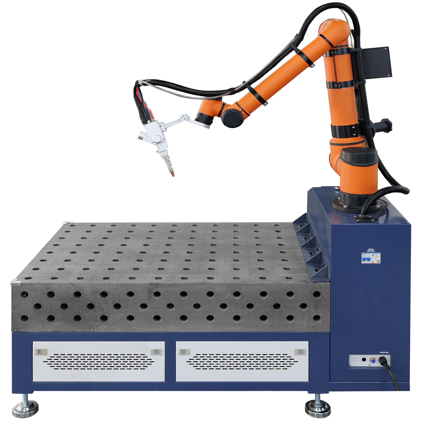 Robotic Laser Welding Workstation Six-Axis CNC Laser Welding Machine workstation 1500W/2000W/3000Wwith Expandable Worktable