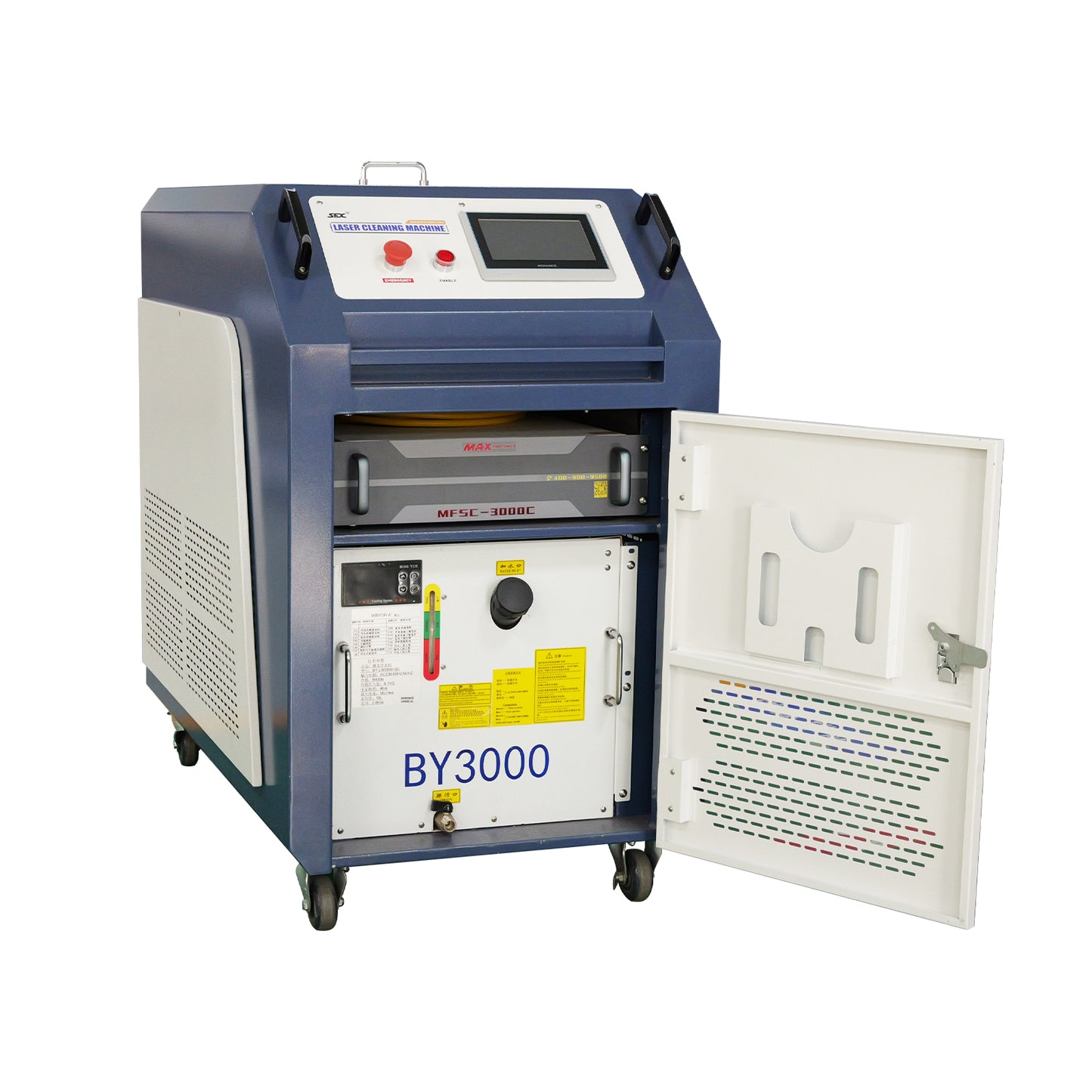 SFX Rust Removal 3000W Laser Cleaning Machine 400mm Cleaning Range Anti-Freeze Technology & Remote Control for Rust Oil Paint Remover
