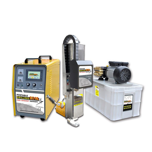 US STOCK MB-2000C EDM Drilling Machine Depth Setting Φ0.5-3mm(Φ0.02''-0.12'')1500W Portable EDM Driller Mircro Hole EDM Punching Machine