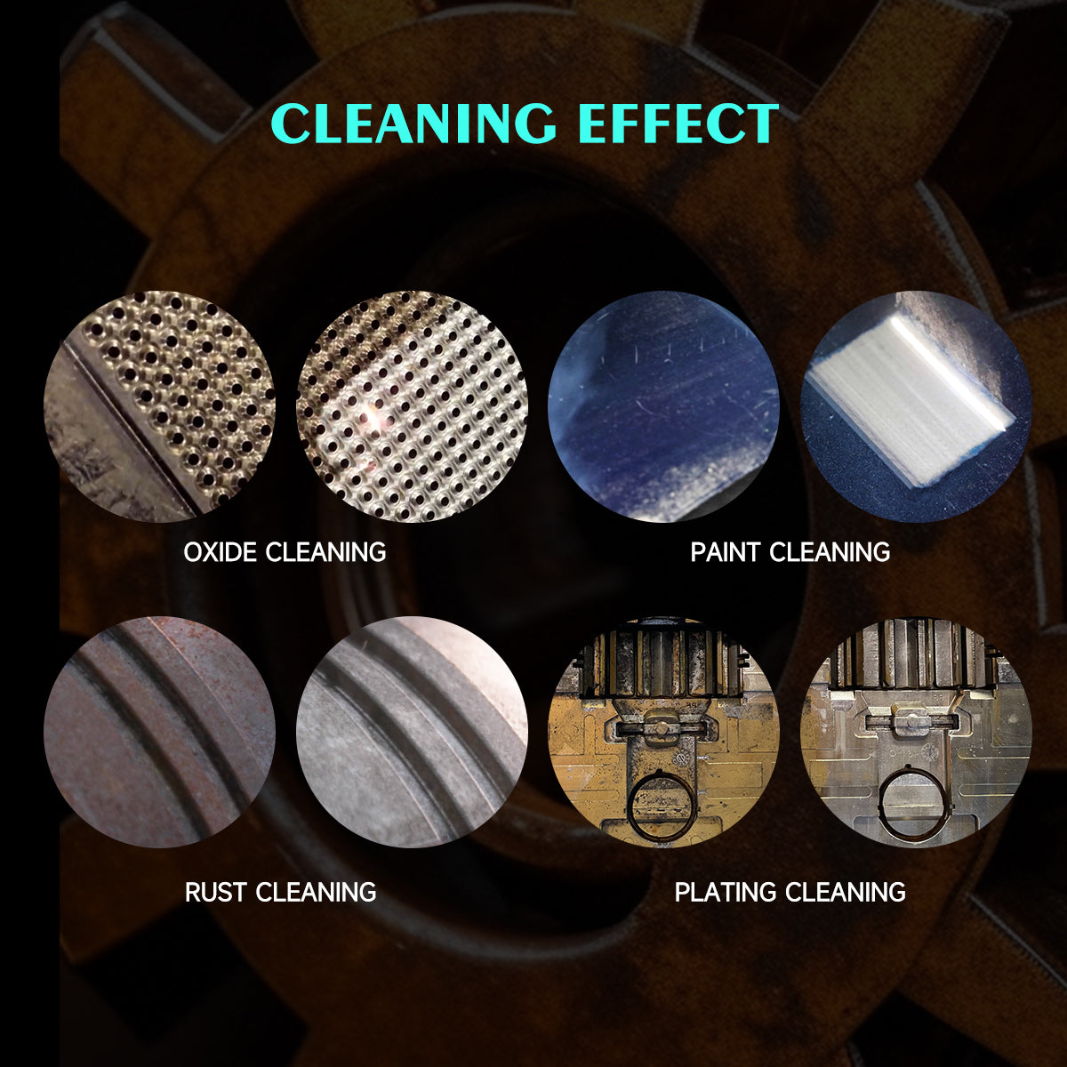 Used 300W Pulse Laser Cleaner Single Mode Laser Cleaning Machine for Metal 5M Cable Laser Rust Removal Tool