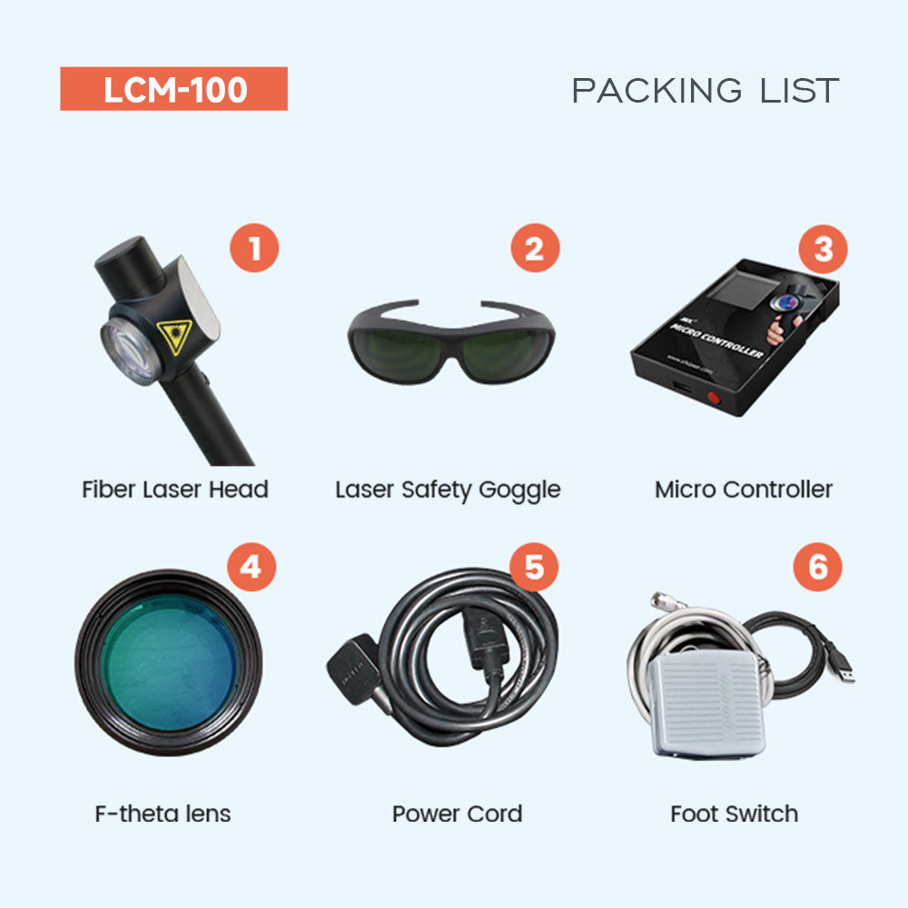 Used Portable 100W Laser Rust Remover Suitcase 100W Fiber JPT Laser Source Pulse Laser Cleaner Efficient Rust, Stain, Plating, and Oil Removal for Metals