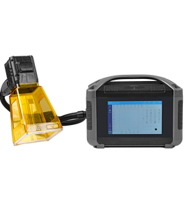 Fiber Laser Engraver Portable Handheld Laser Marking Machine 20W 30W 50W Engraving 70/100mm Linux System 8 Core Professor Laser Engraving Machine for Metal and Non-Metal
