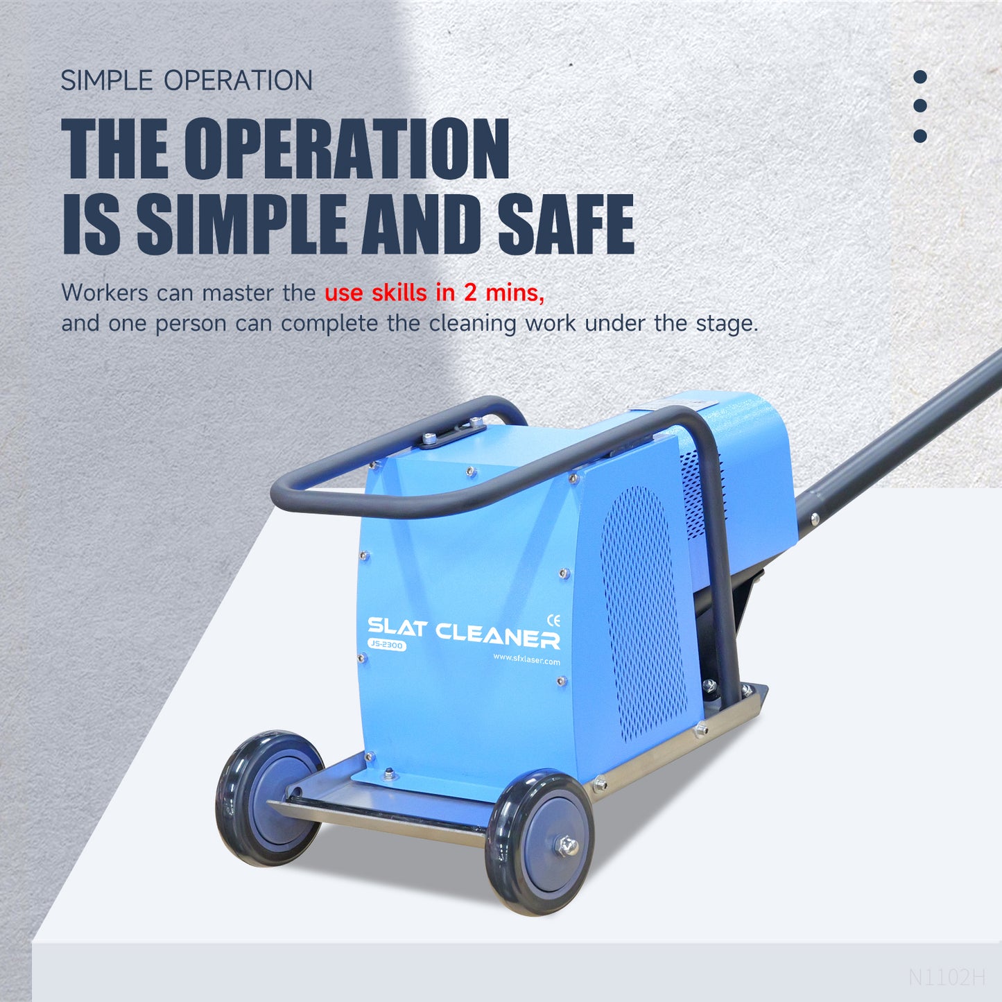 Laser Slag Removal Machine JS1000/2300 Laser Cutting Table Slag Cleaner Slat Cleaner for Laser Cutting Table 3-8mm Sword Fence of CNC Laser Cutting Machine