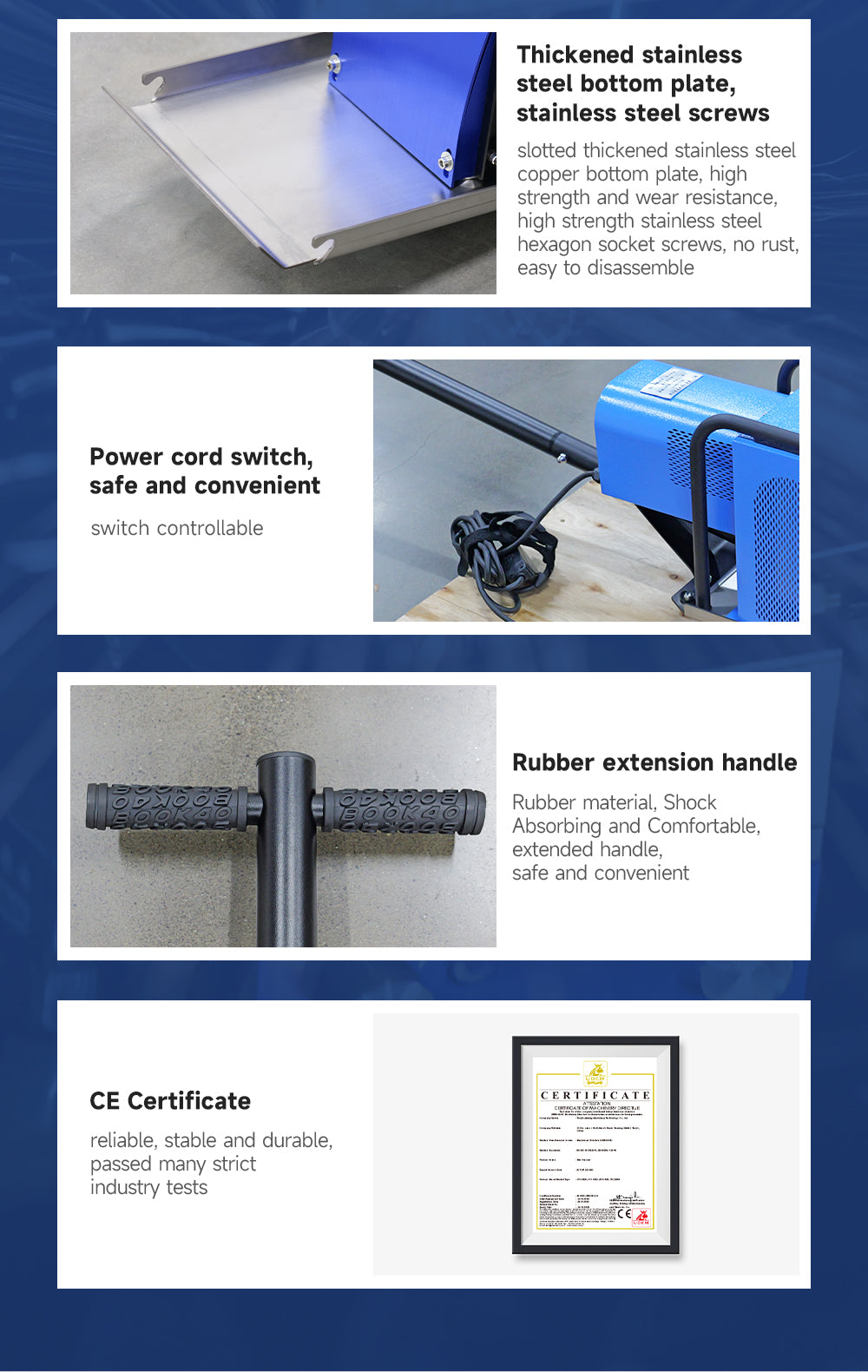 Laser Slag Removal Machine JS1000/2300 Laser Cutting Table Slag Cleaner Slat Cleaner for Laser Cutting Table 3-8mm Sword Fence of CNC Laser Cutting Machine