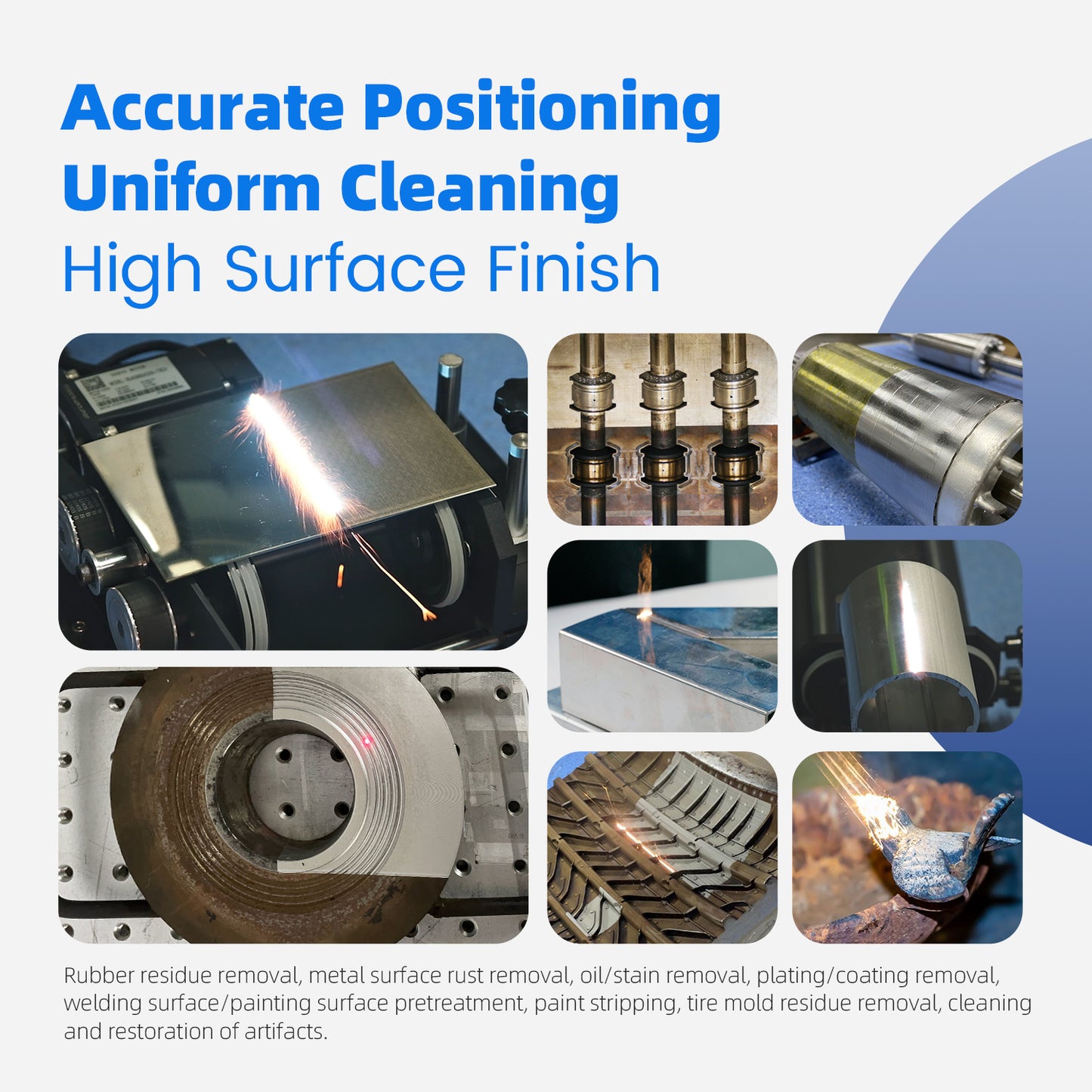 Automatic Fiber Laser Cleaner - 300/500W Fully Enclosed Platform, Single/Multi Mode, 300*300mm, 3 Axis Linkage - Industrial Grade Laser Tool for Removing Paint, Rust, Oil, and Coating