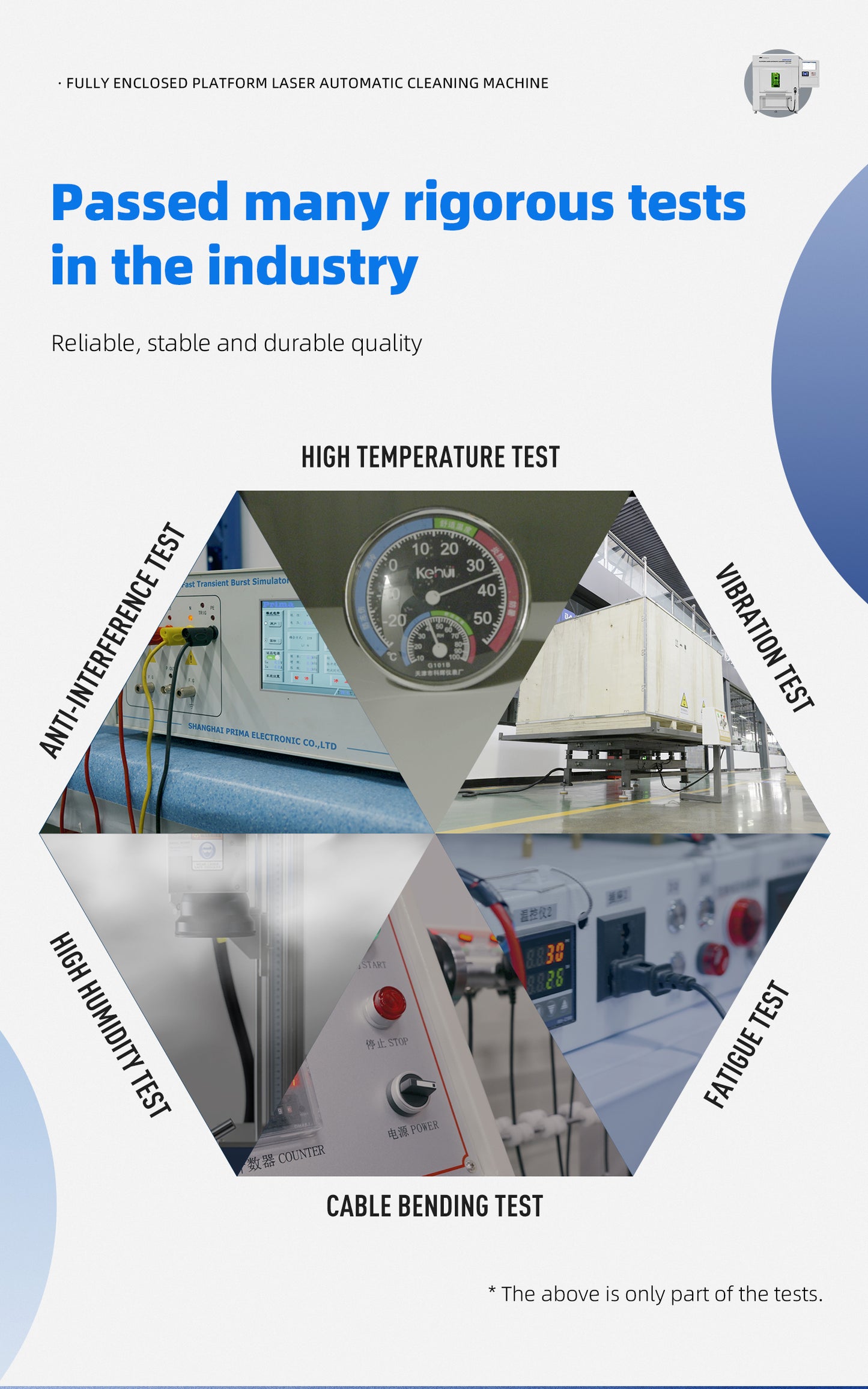 Automatic Fiber Laser Cleaner - 300/500W Fully Enclosed Platform, Single/Multi Mode, 300*300mm, 3 Axis Linkage - Industrial Grade Laser Tool for Removing Paint, Rust, Oil, and Coating