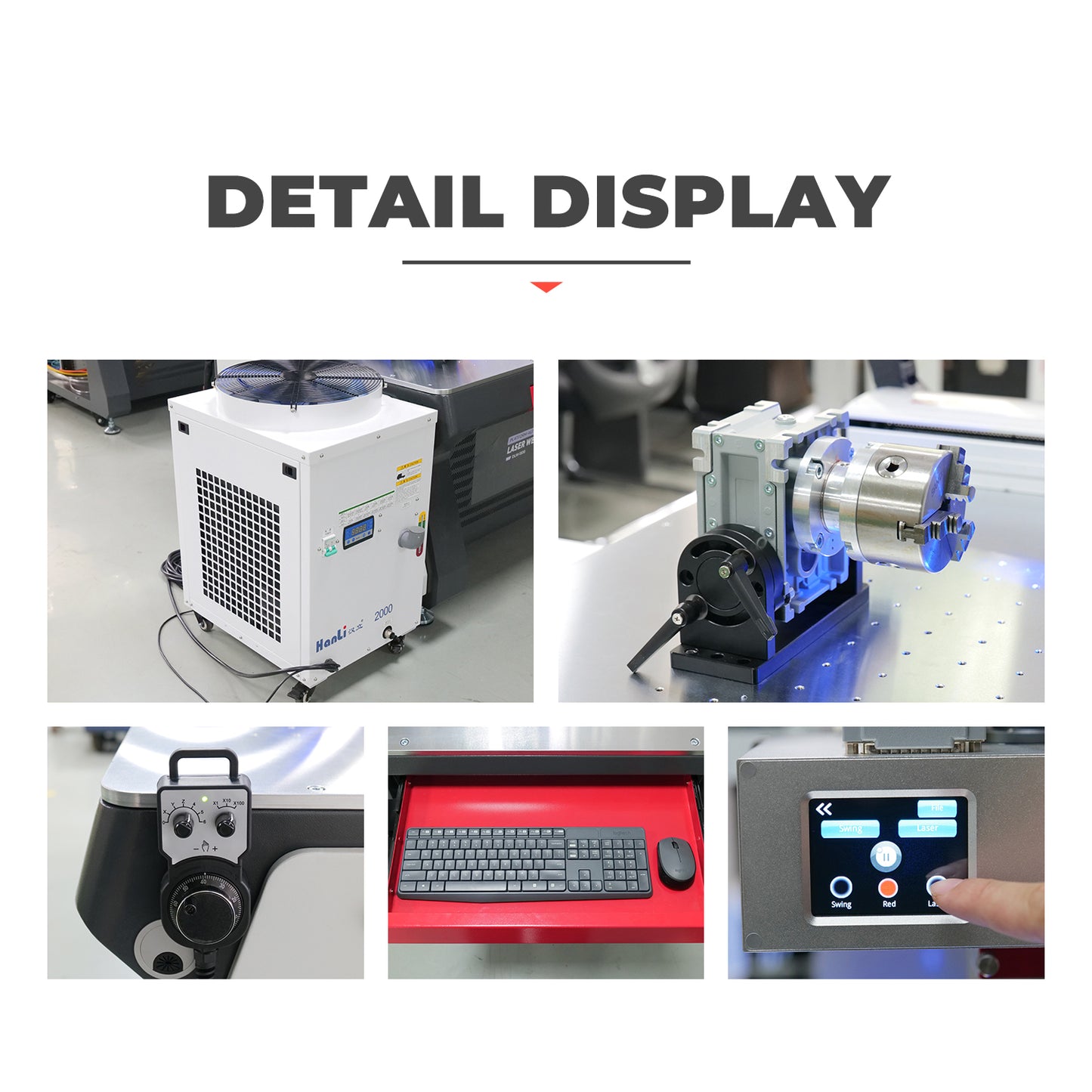 Fiber Laser Welder 5 Axis Platform Automatic Laser Welding Machine 1000/1500/2000/3000W Spot Size 0-5mm Laser Welding Machine for Metal Used In Aerospace Equipment