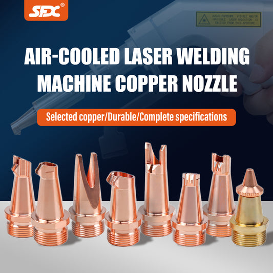 Air-Cooled Welding Machine Copper Nozzle Set 9Pcs Welding Nozzle– Welding tips for Welding Guns, Hobart Machines
