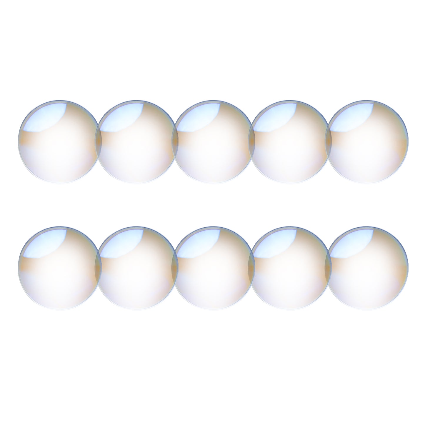 Protective Lens 3PCS/10PCS for Handheld Laser Cleaning Machine Diameter 32mm Thickness 2mm Suitable for SLC-2030B/3040B Continuous Double-Wobble Laser Head