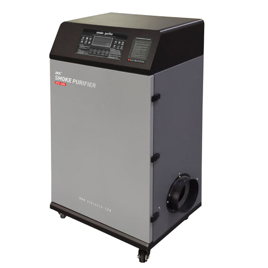 Laser Fume Extractor Laser Solder Fumes Purifier Dust collector with 8 Layer Dust Bag Smoke Absorber Filter Laser Smoke Purifier SFX-400L With H13 Ture HEPAfor Fiber Laser Cleaning/Welding Machine