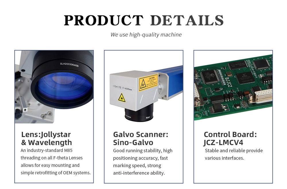 Handheld Fiber Laser Engraver 20/30/50/60W Fiber Laser Marking Machine Compitable with EZCAD2.0