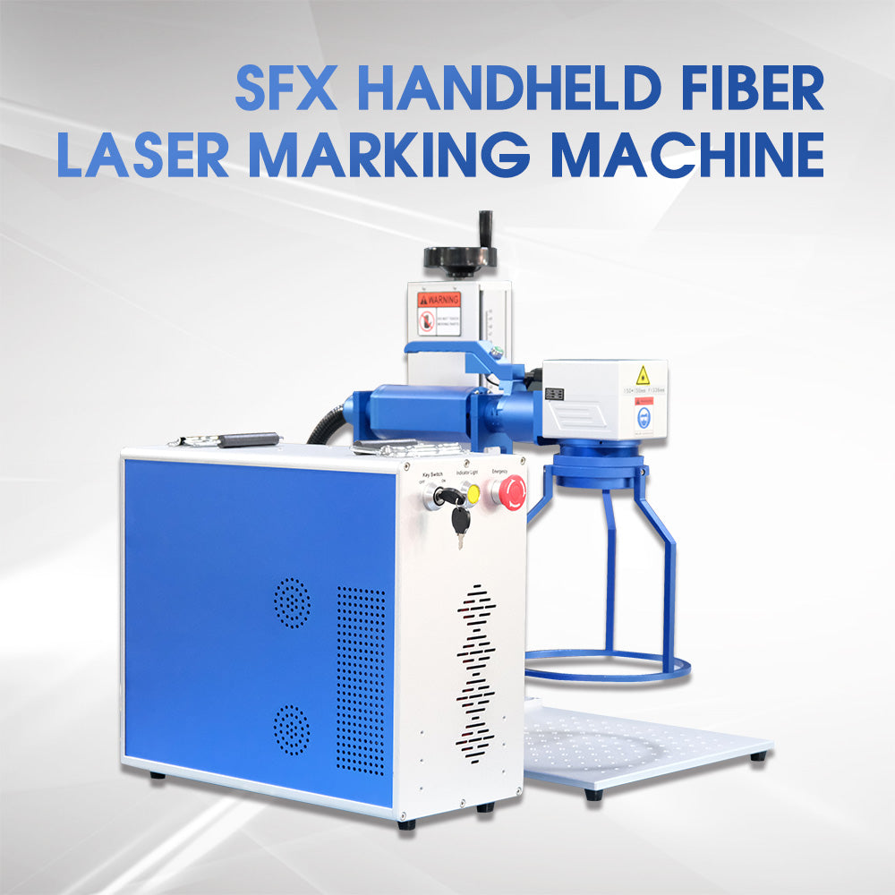 Handheld Fiber Laser Engraver 20/30/50/60W Fiber Laser Marking Machine Compitable with EZCAD2.0