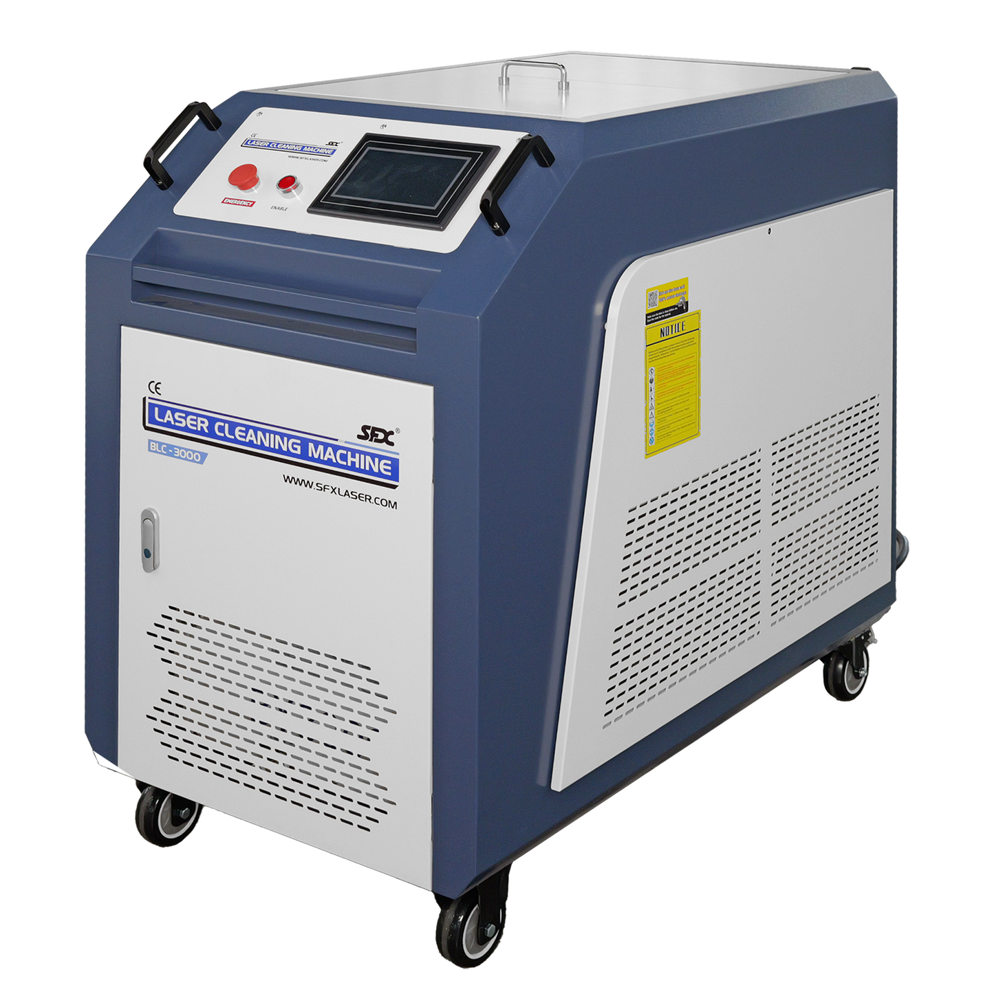 US STock SFX Laser Cleaning Machine for Rust Removal 1500/2000/3000W Continuous Handheld Fiber Laser Cleaning Machine for Rust Oil Paint Remover