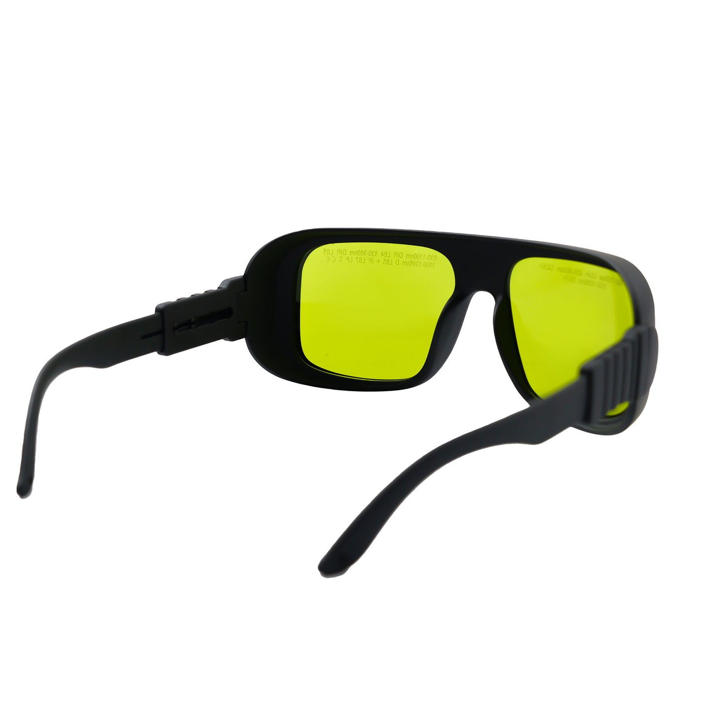 SFX Laser Safety Glasses XI-05P/XI-06P - CE EN207 Certified OD7+ OD8+ Goggles for Laser Cleaning, Welding, Marking & Cutting (800-1100nm Protection) Anti-Flash, Anti-Scratch, Wide Side Shield Bayer PC Frame Laser Radiation Protection