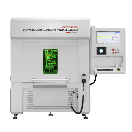 Fully Enclosed Platform Automatic Laser welder 1000/1500/2000/3000W 7Axis Linkage laser Welding machine Automatic fiber laser welder for metal