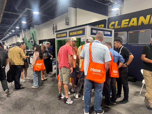Day 1 at FABTECH Las Vegas: SFX Laser Cleaning & Welding in Action!