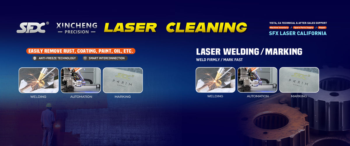 How to Choose an Industrial Laser Cleaning Machine: 4 SFX Laser CModels Compared
