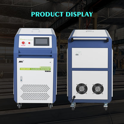 SFX Water Cooled Laser Handheld Cleaning Machine 500mm Wide Scan, Double Wobble Cleaning Head Smart IoT Remote 500/1000/2000W Laser Cleaner, Efficient Rust Removal, Portable Cleaning Machine for Metal