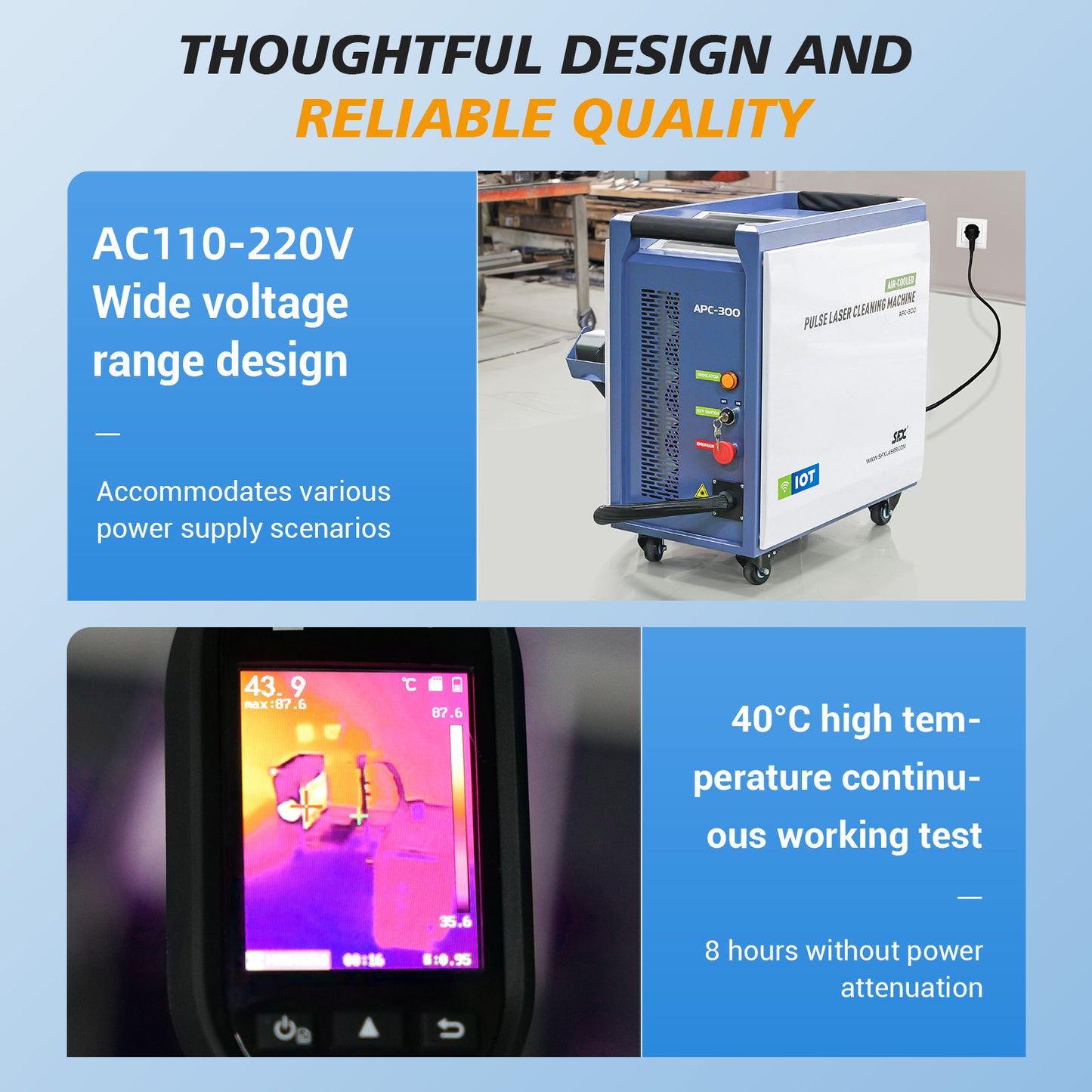 Air Cooled Laser Cleaning Machine for Wood, Rust & Paint 200W 300W 500W Portable Pulse Laser Stripping Machine For Furniture Restoration