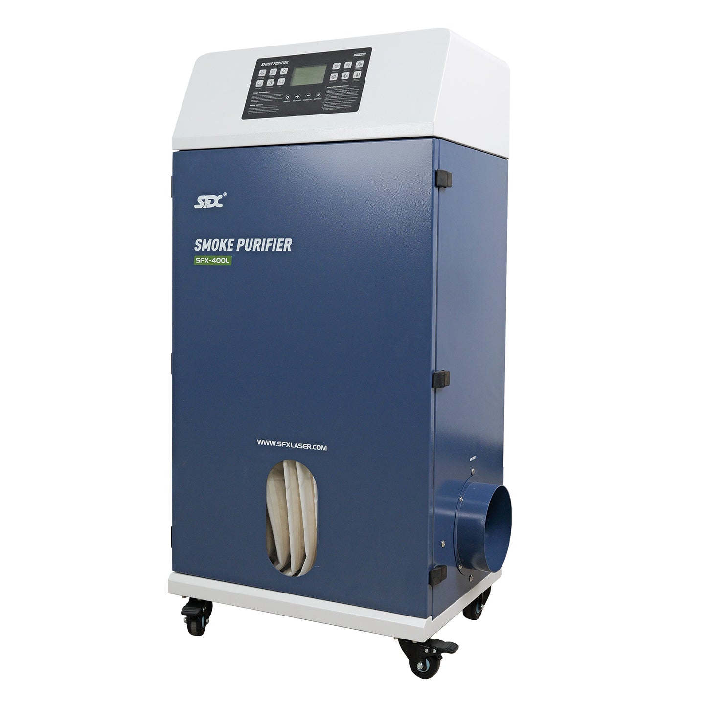 SFX 400L Industrial Laser Soldering Smoke Dust Purify Machine Fume Extractor Air Purifier