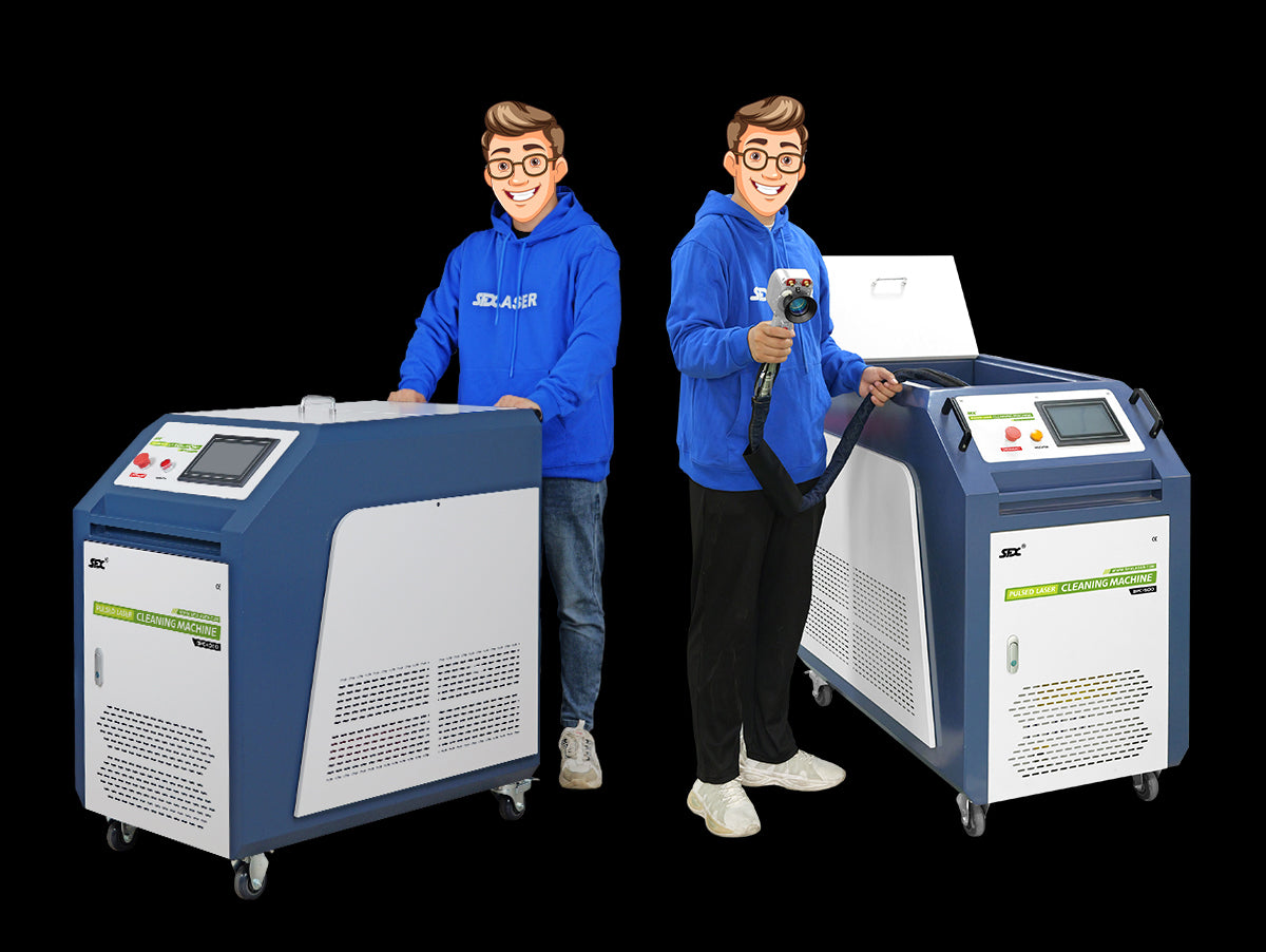 Pulse Laser Cleaner 500W/1000/2000W Multi Mode Laser Cleaning Machine for Metal 5M 10M Cable Laser Rust Removal Tool