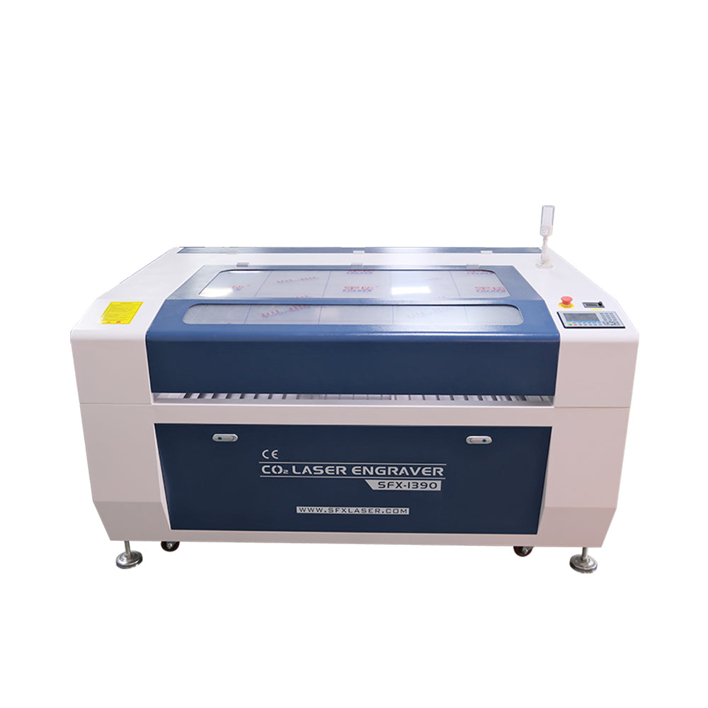 German Stock SFX-1390 CO₂ Laser Cutting and Engraving Machine for Wood, Acrylic, Leather & Non-Metal Materials