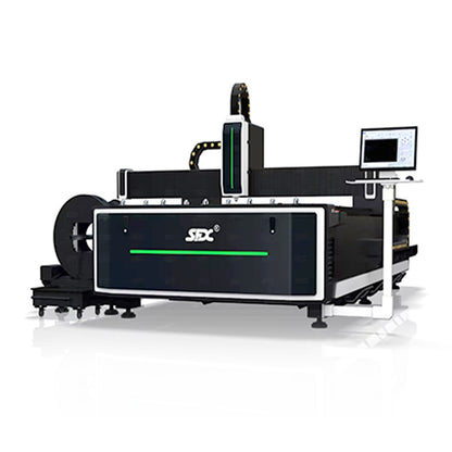 Plate and Tube Fiber cutting machine 2000/3000/6000W Fiber Laser Cutter Metal sheet and tube sheet 1500x3000mm tube 220mm diamters x6m engraving and cutting in one