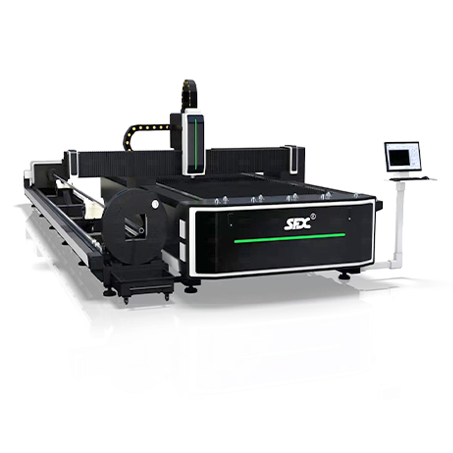 Plate and Tube Fiber cutting machine 2000/3000/6000W Fiber Laser Cutter Metal sheet and tube sheet 1500x3000mm tube 220mm diamters x6m engraving and cutting in one