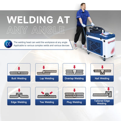 2 in 1 Laser Welding Machine Fiber Laser Welder 1500W 2000W 3000W With Auto Wire Feeder Laser Welder for Metal/Stainless Steel - SFX SolutionPlatform Laser Welding Machine