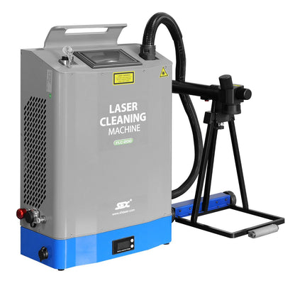 200W Backpack Laser Cleaning Machine with Self - Propelled Laser Rust Remover Uniform Cleaning Suitable for Paint/Oil Removal - SFX SolutionBackpack Laser Cleaning Machine
