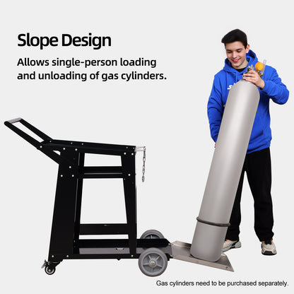 Heavy-Duty Portable Laser Welding Cart for SFX ALW-1200W Laser Welding Machine– Space Saving