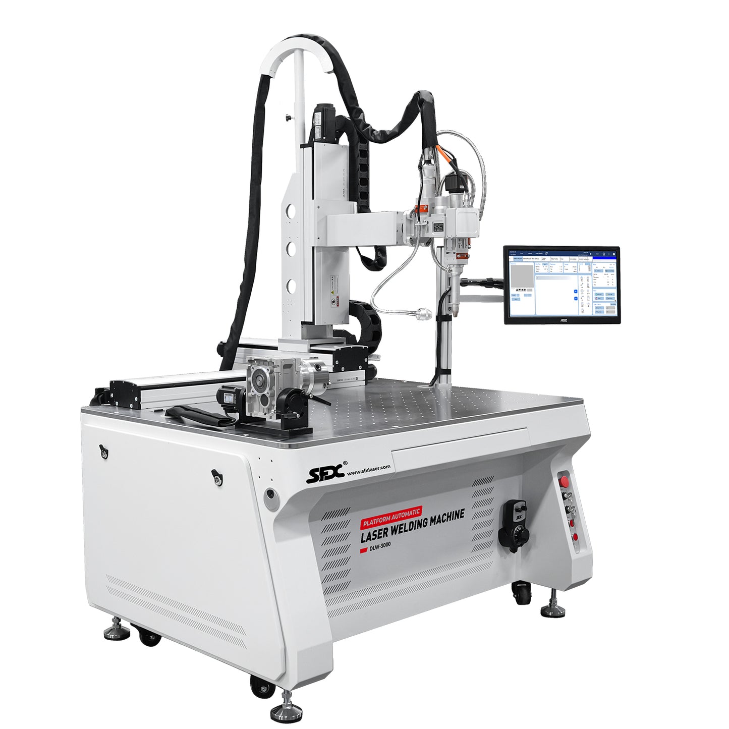 Fiber Laser Welder 5 Axis Platform Automatic Laser Welding Machine 1500/2000/3000W Spot Size 0-5mm Laser Welding Machine for Metal Used In Aerospace Equipment