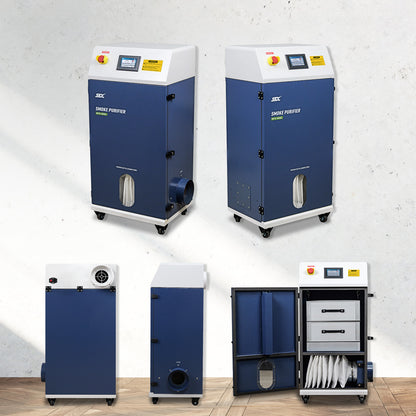 SFX 400L Industrial Laser Soldering Smoke Dust Purify Machine Fume Extractor Air Purifier