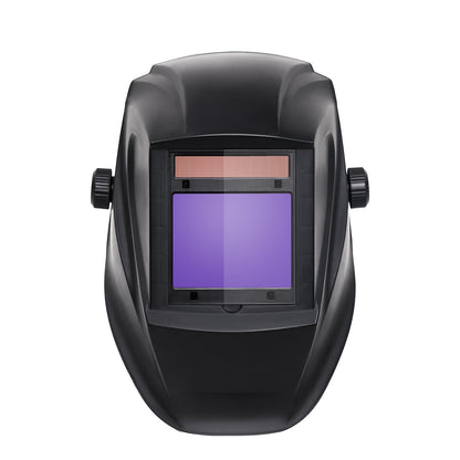 Laser Safety Helmet Auto Darkening Laser Welding Helmet Intelligent Automatic Dimming OD8+ 180° Flip Dual Power Supply Ideal for Laser Welding Machine and Laser Cleaning Machine