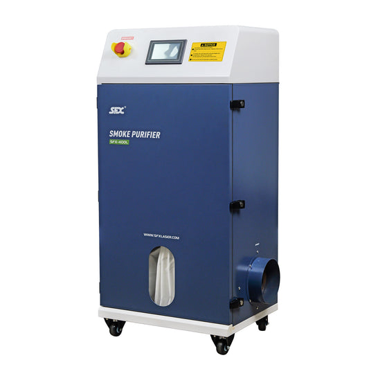 SFX 400L Industrial Laser Soldering Smoke Dust Purify Machine Fume Extractor Air Purifier