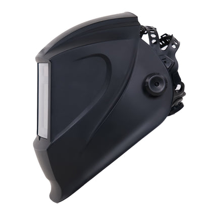 Laser Safety Helmet Auto Darkening Laser Welding Helmet Intelligent Automatic Dimming OD8+ 180° Flip Dual Power Supply Ideal for Laser Welding Machine and Laser Cleaning Machine