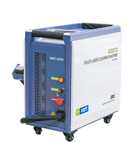 Air Cooled Laser Cleaning Machine for Wood, Rust & Paint 300W 500W Portable Pulse Laser Stripping Machine For Furniture Restoration