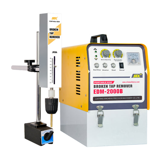 Broken Tap Remover,M2-M36(5/64'' to 1-27/64'') Broken Tap Extractor Portable EDM Drilling Machine Remover Broken Drill,Bolt,Reamer.110V,2000W,Depth Setting