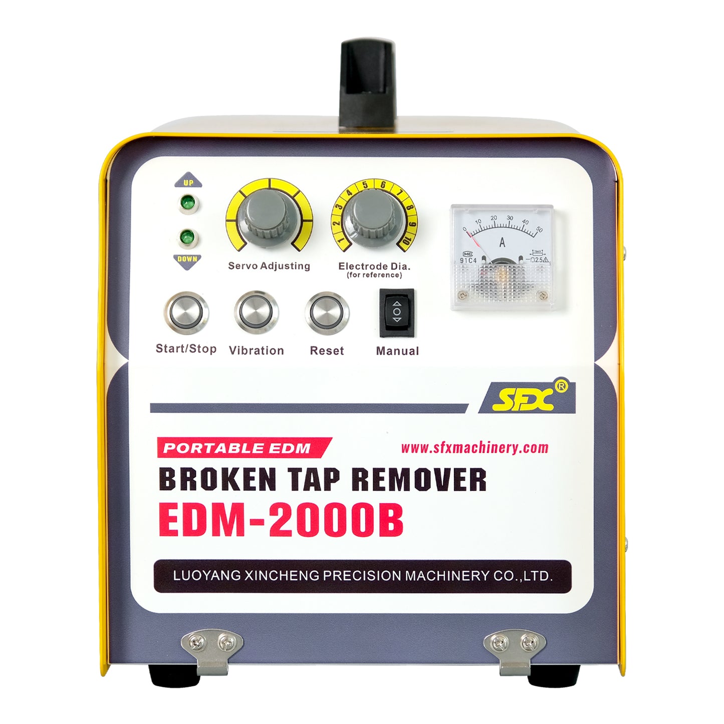 Broken Tap Remover,M2-M36(5/64'' to 1-27/64'') Broken Tap Extractor Portable EDM Drilling Machine Remover Broken Drill,Bolt,Reamer.110V,2000W,Depth Setting