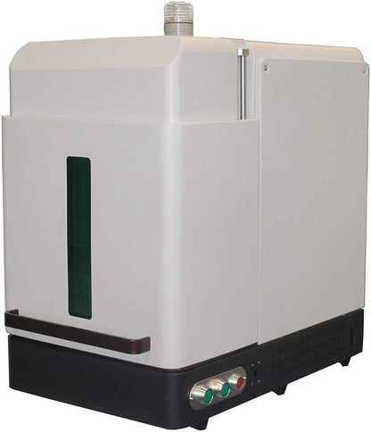 Enclosed Fiber Laser Engraver 20/30/60/80/100W JPT Mopa Laser Marking Machine for metal Engraving