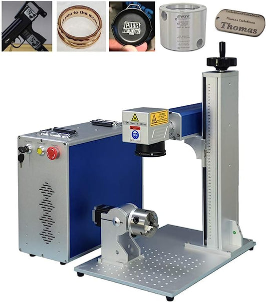 US Stock JPT MOPA E Fiber Laser Engraver 30W 60W 80W 100W Fiber Laser Marking Machine Engraving  Lens