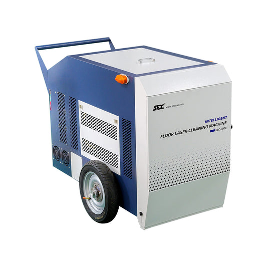 Intelligent Floor Laser Cleaning Machine 3000W Marble Floor Cleaning Machine Floor Rust Oil Remover on Metal/Stone
