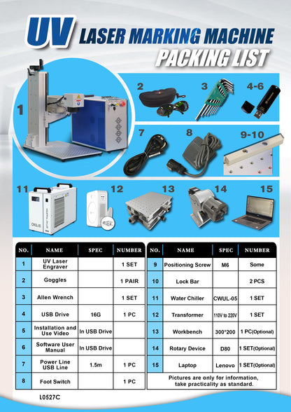US Stock JPT MOPA Fiber Laser Engraver 3W/5W/10W/15W/UV Laser Marking Machine Engraving Machine