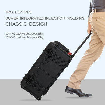 Used Portable 100W Laser Rust Remover Suitcase 100W Fiber JPT Laser Source Pulse Laser Cleaner Efficient Rust, Stain, Plating, and Oil Removal for Metals