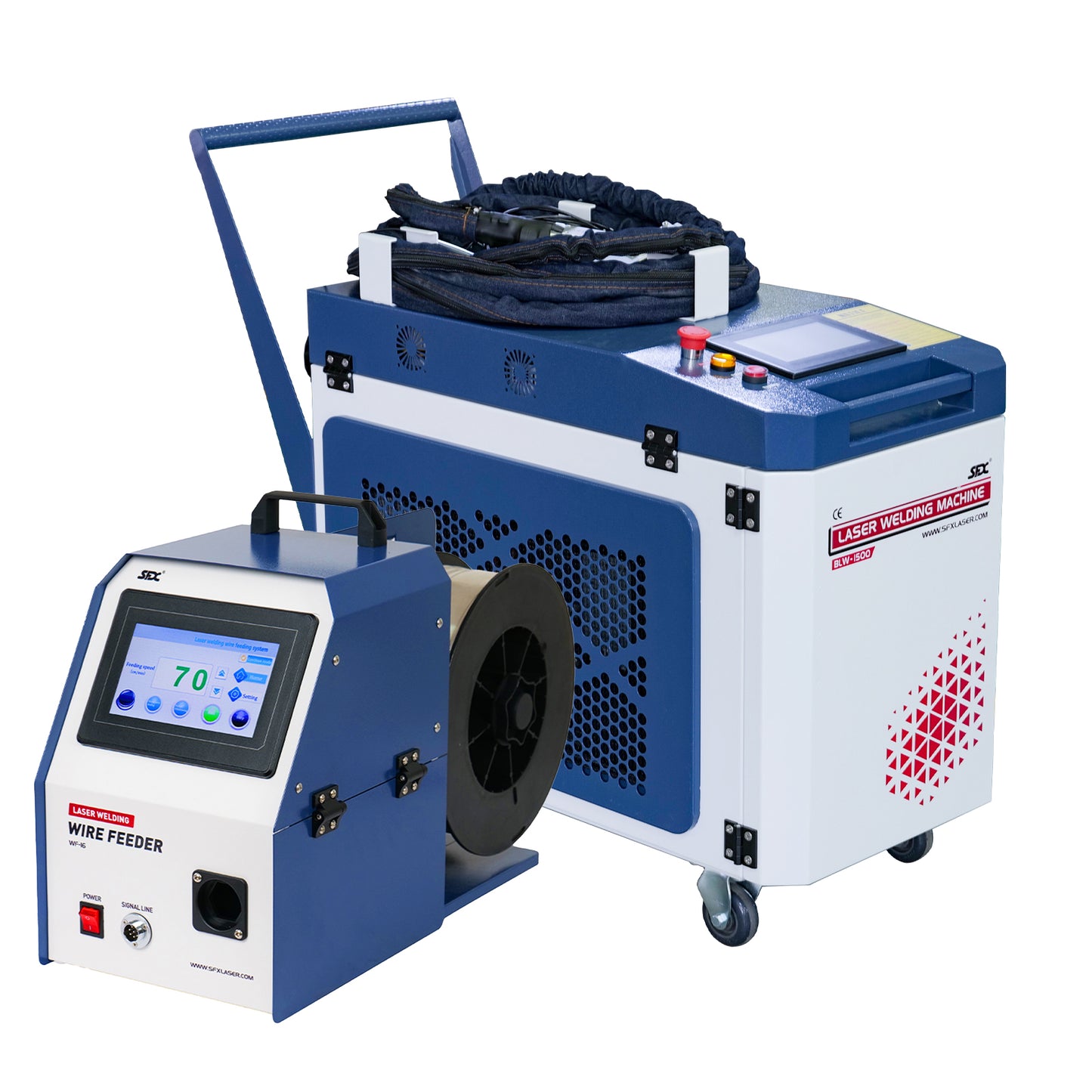 2 in 1 Laser Welding Machine Fiber Laser Welder 1500W 2000W 3000W With Auto Wire Feeder Laser Welder for Metal/Stainless Steel